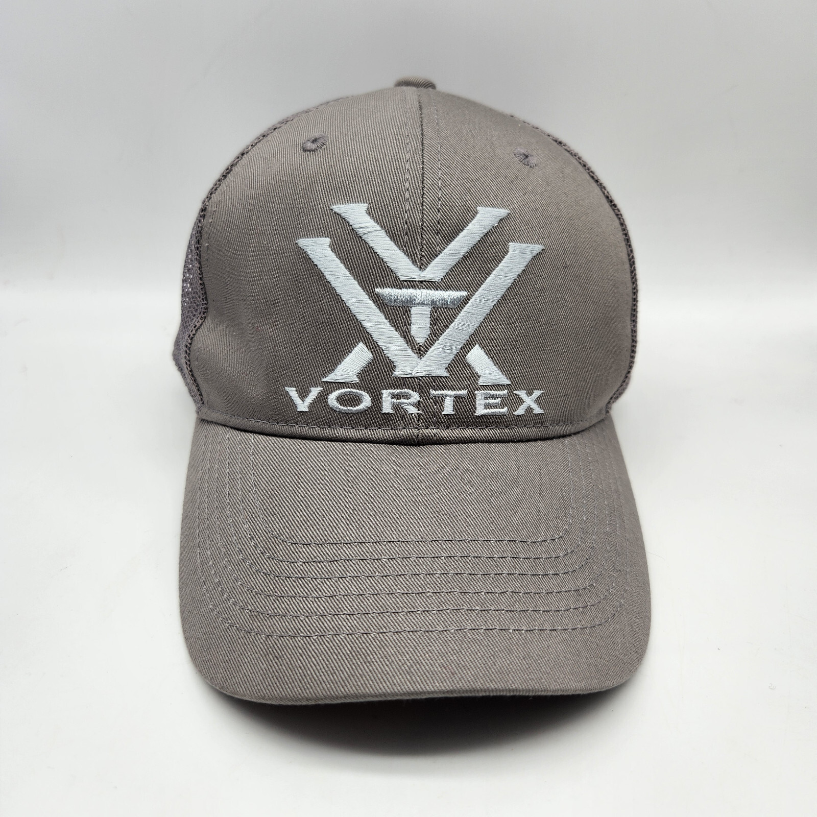 Vortex Optics Trucker Hat Cap Gray Snapback Adjus… - image 1