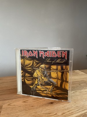 Iron Maiden - Piece of Mind - CD - UK CDP 7 46363 2 - Reissue 1986