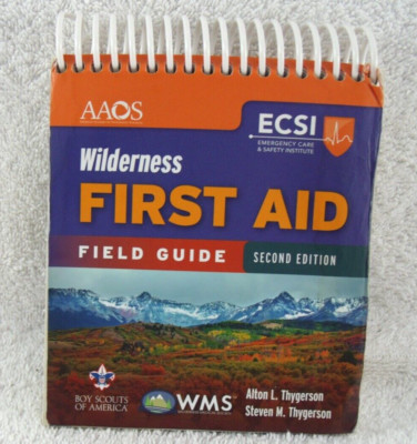 BSA AAOS Wilderness First Aid Field Guide Second Edition WMS