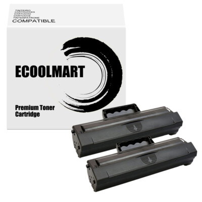 2PK Toner Cartridge for Samsung MLT-D104S ML-1865W ML-1670 SCX-3200 SCX-3205