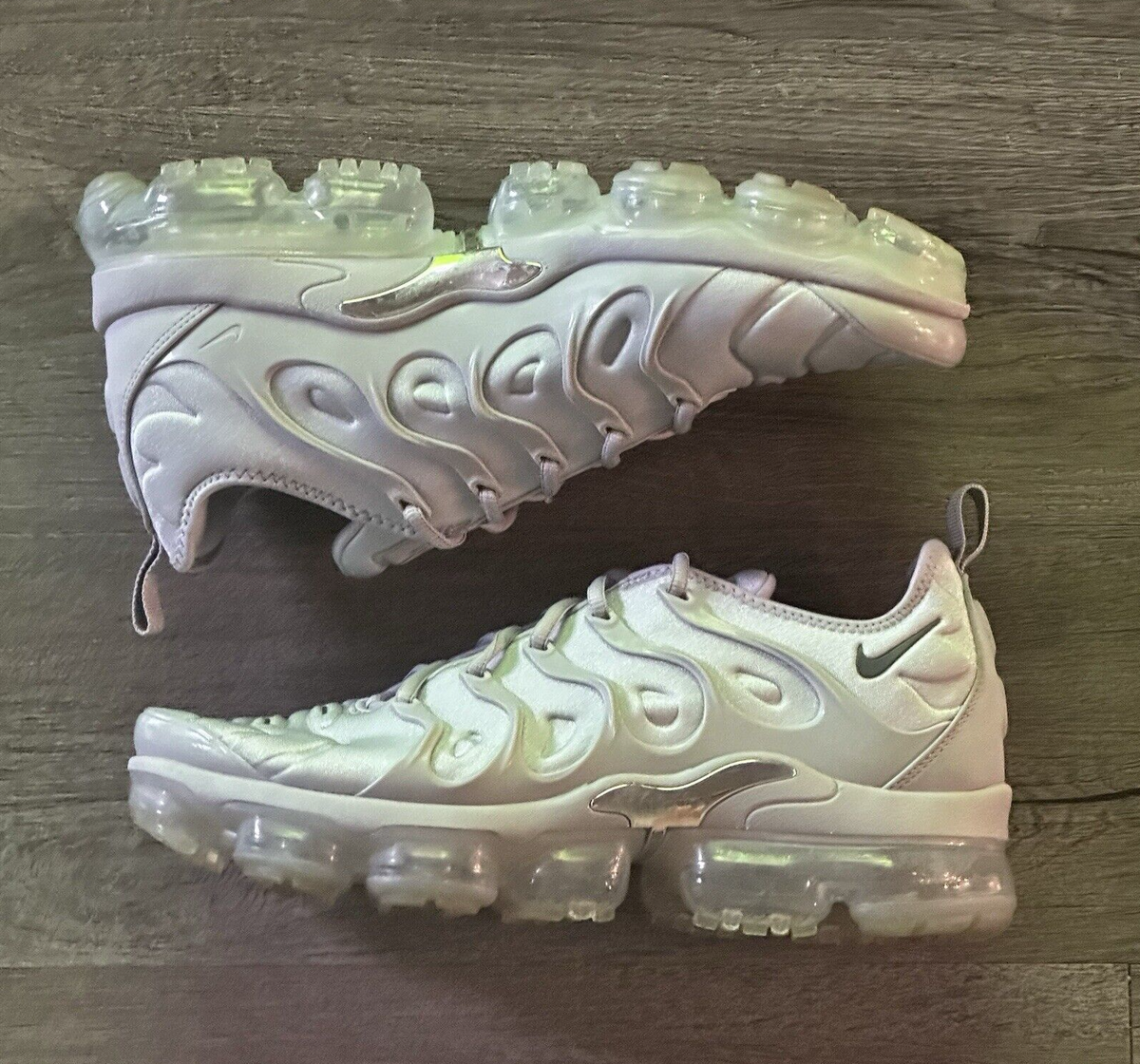 Nike Air Vapormax Plus NBY Wolf Dark Grey Silver Mens Shoes 924453