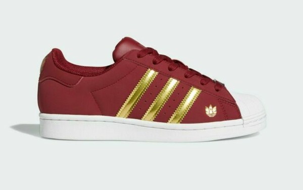 adidas superstar 2 burgundy