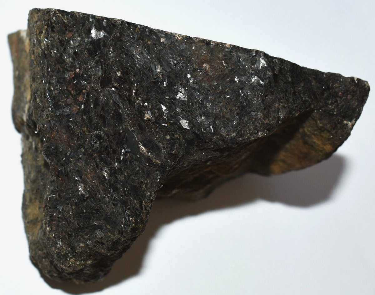 Black Crystal Copper Ore Specimen 1800s Ore Knob Copper Mine North