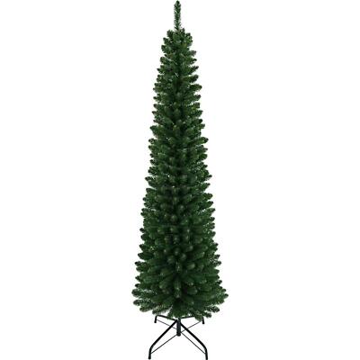 RBS24 künstlicher Weihnachtsbaum Christbaum Tannenbaum schmal H: 180cm