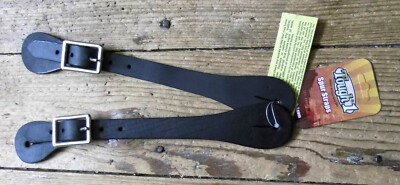 1 Paar Sporenriemen Leder für Sporen Westernsporen Spur Straps