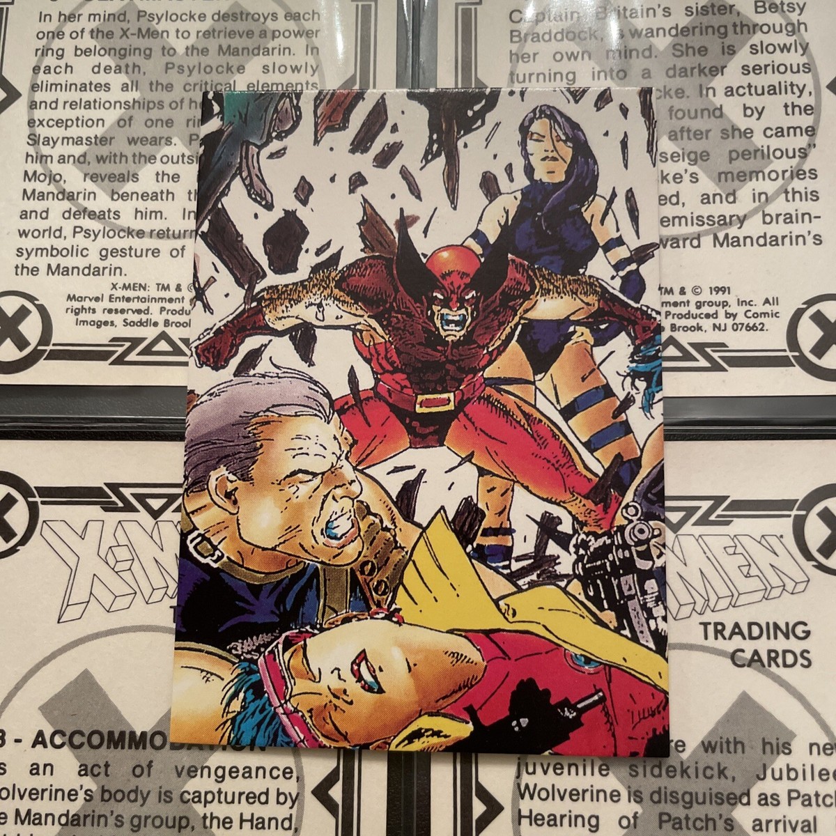 1991 Marvel X-MEN Comic Images COMPLETE 90 CARD SET JIM LEE Art | eBay