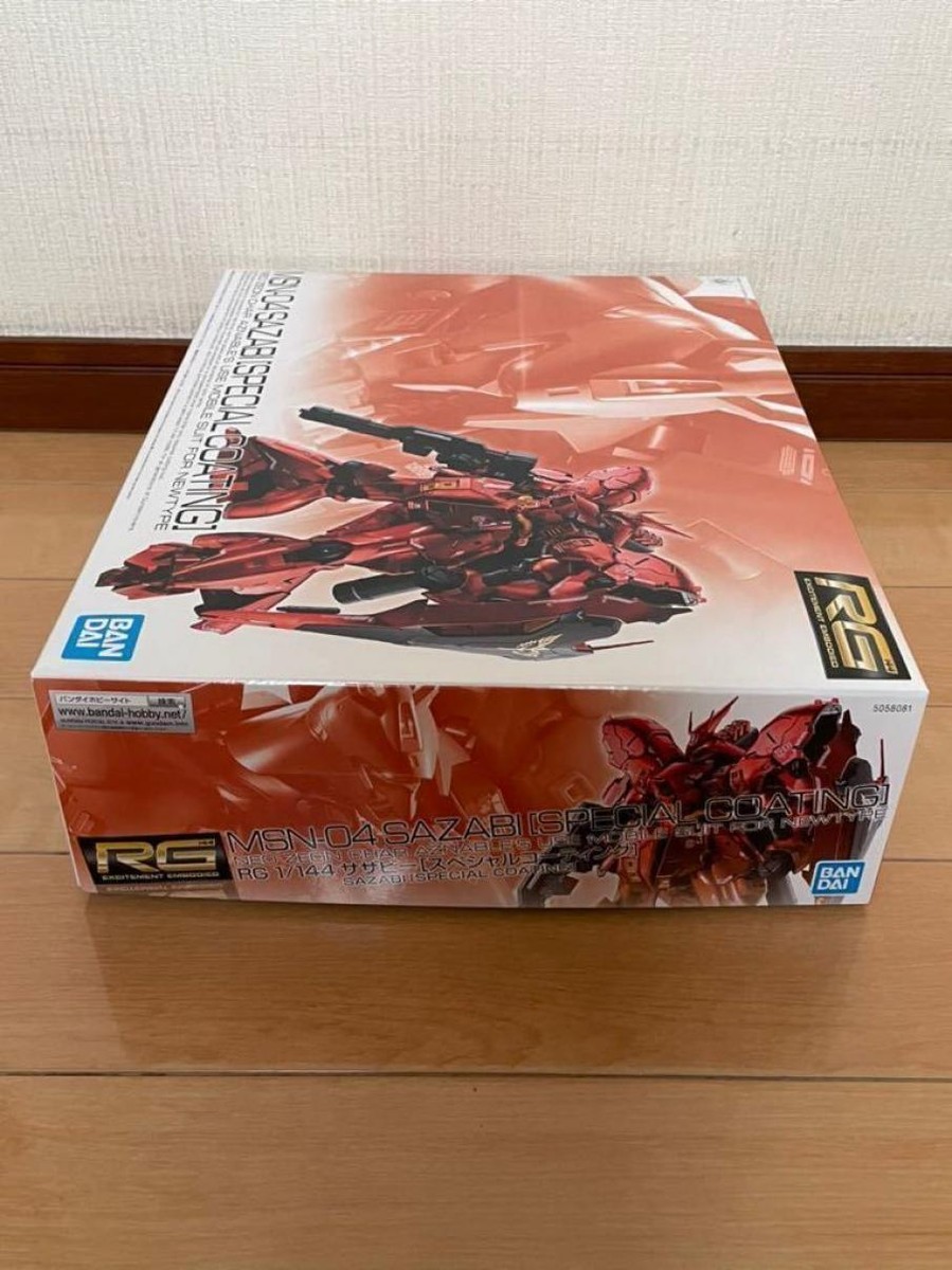 Bandai RG 1/144 MSN-04 SAZABI Special Coating Char of the
