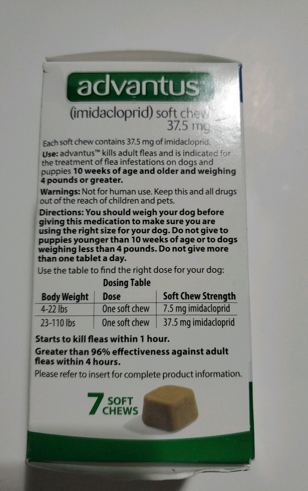 bayer advantus soft chews