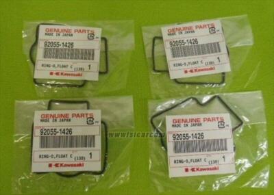 KAWASAKI ZXR250 ZX250A ZX250C O RING SET CARB FLOAT CHAMBER