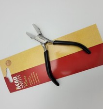 PL566 Beadsmith Double Nylon Jaw Pliers Flat Nose Pro Quality 4.75" Black Handle