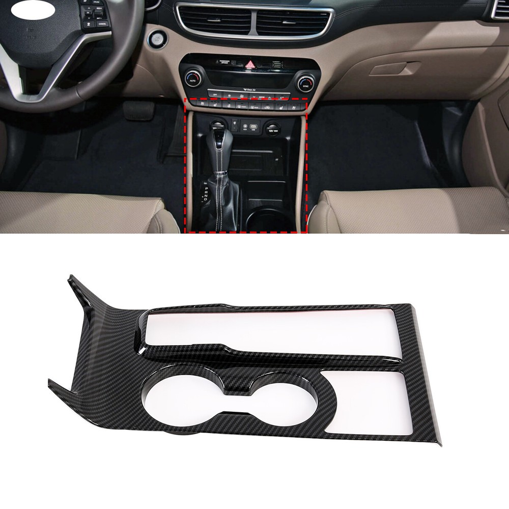 Gear Shift Box Panel Frame Cover Trim For Hyundai Tucson 2019-2021 Accessories