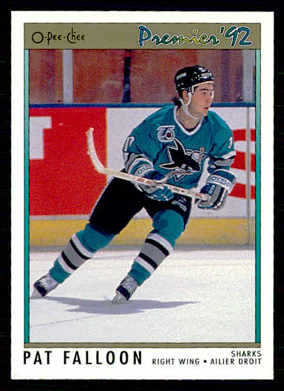 1991-92 O-Pee-Chee Premier - Pat Falloon #56