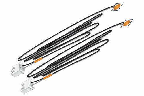 Woodland Scenics 5739 Just Accesorios HO Vías LED Rojo Plug Stick-On | Zustand: Nuevo