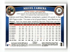 2011 Topps Chrome #30 Miguel Cabrera