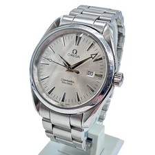 OMEGA Seamaster Aqua Terra 2518.30 Quartz 38mm SS Silver Dial Mens Watch JDM