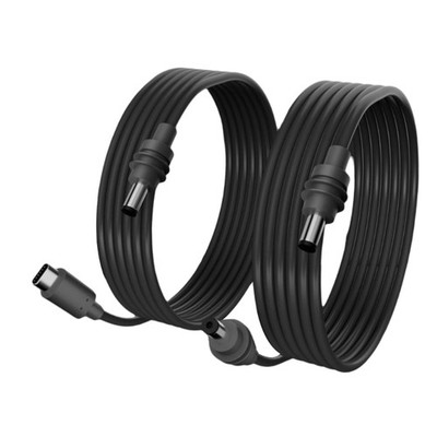 Mini TypeC DC5521 Waterproof Power Cable, Safe Power Charging Cord For Outdoor