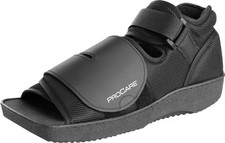 ProCare Squared Toe Post Op Shoe Men Women X Large Size 12.5 13.5 Black