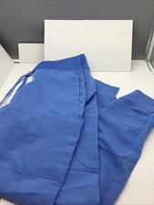 Mandala Scrubs Women Jogger Pant Size Regular XS Color Ceil Blue NWT