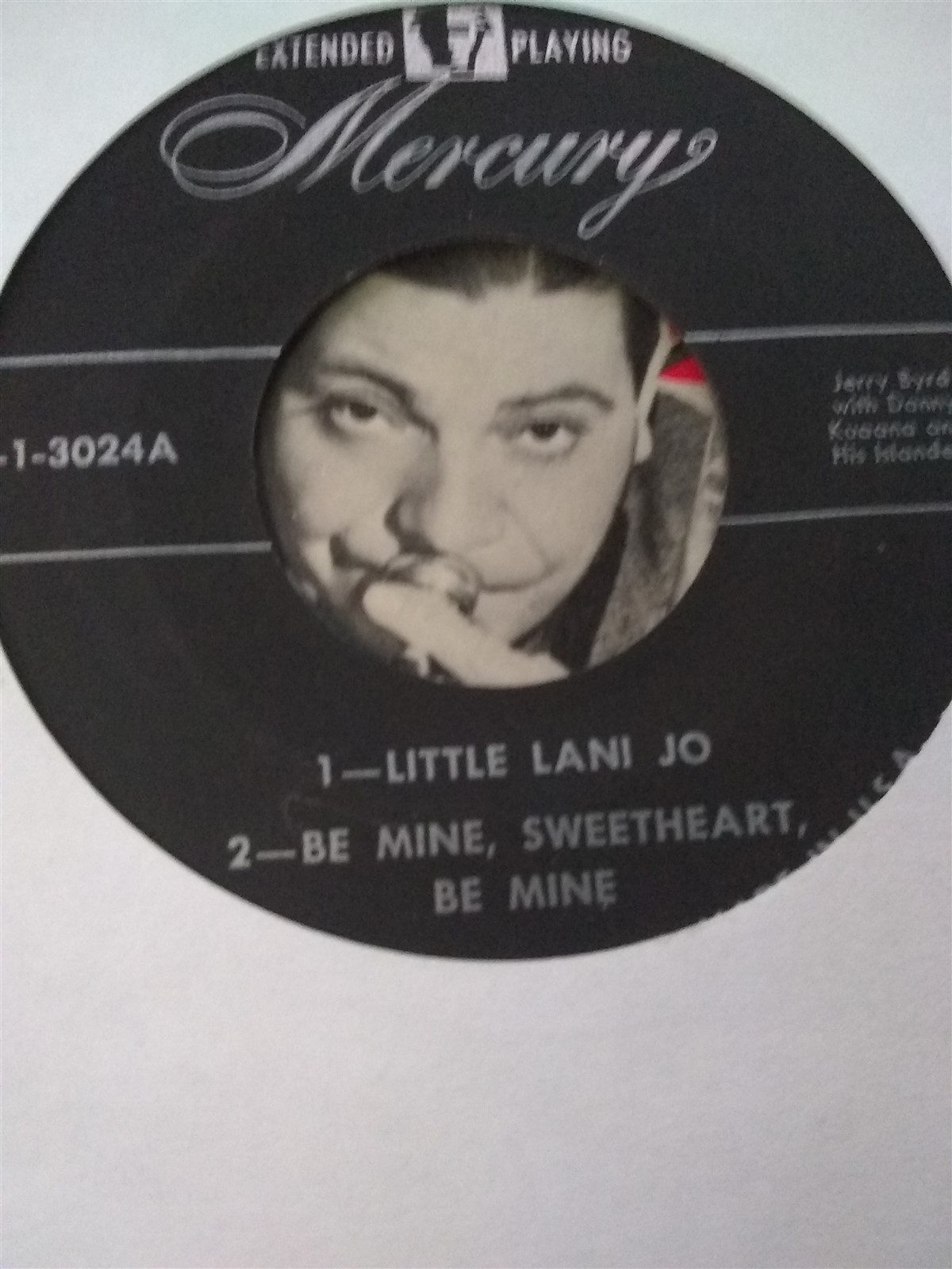 Jerry Byrd/Danny Kuaana, Nani Hawaii~ 1953 Mercury 45 EP ~ steel guitar