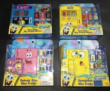 4 Teeny Tinies SpongeBob SquarePants Mini Food Rock Bottom Patrick Star Playset