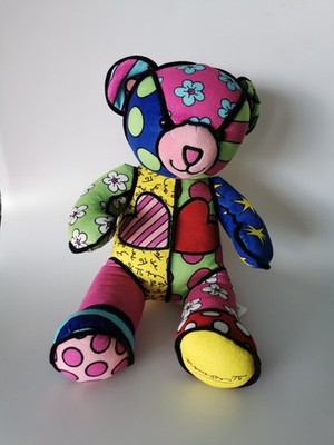 Build-a-bear | Bär Sonderedition Romero Britto | Patchwork