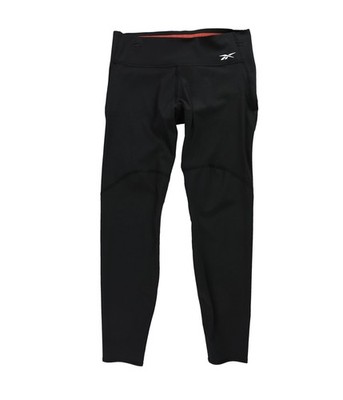 Reebok Womens Puremove Compression Athletic Pants, Black, Plus Size, 2X 18-20W