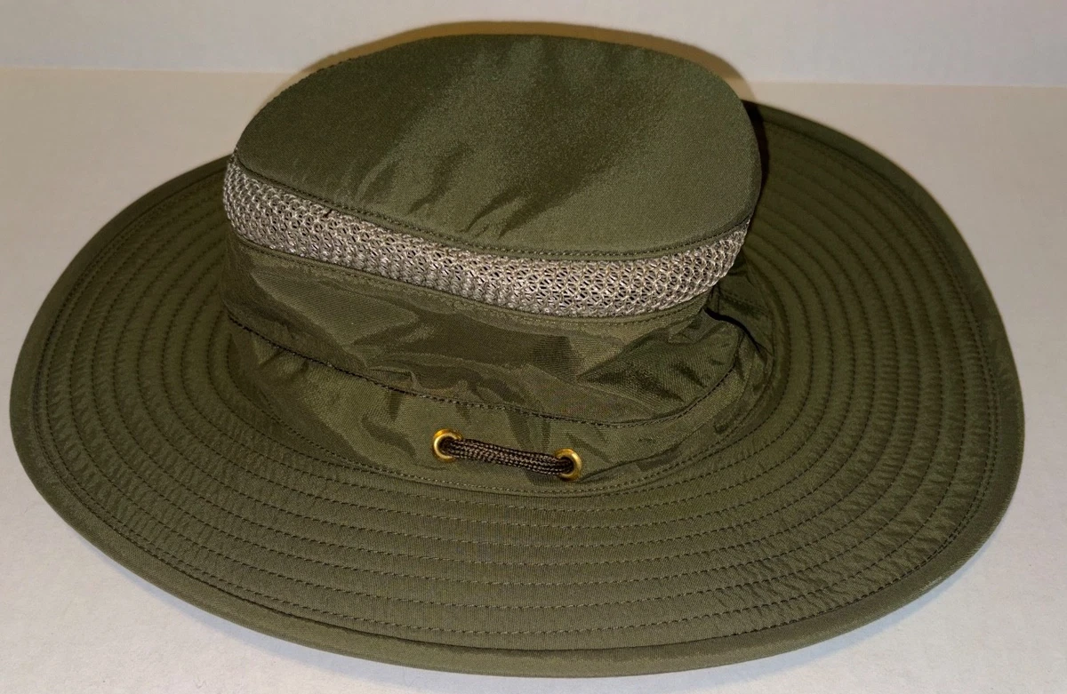 Tilley Wide-Brim Hat - Safari Green size L Tilley Ultralight Cape Sunhat - Olive X-Large at Amazon  main image 2