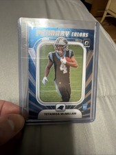 2025 Donruss Optic TETAIROA MCMILLAN #7 RC Rookie Primary Colors Insert Panthers