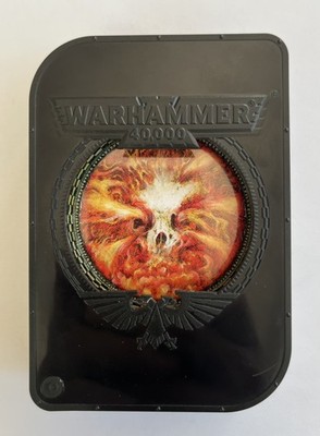 GW Warhammer 40K Psychic Disciplines Power Cards Sealed In Case Complete