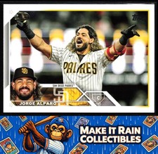 Jorge Alfaro 2023 Topps Series One #46 San Diego Padres Baseball