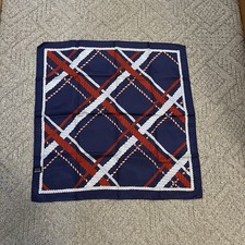 Vtg Variety Scarf Lot of 11 Silk Polyester Nylon Storage Box Pre-owned Colorful