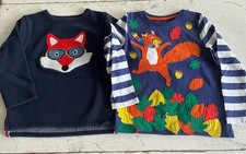 Boy's MINI BODEN Size 5-6 Fall Animal Theme Shirt Lot