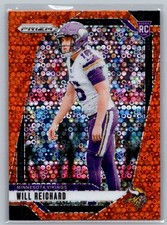 Panini Prizm #396 Will Reichard RC Orange Disco