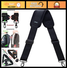 Padded Adjustable Shoulder Bag Strap - Replacement for Comfort Durability