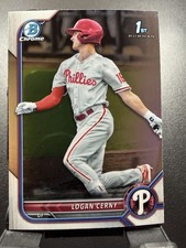 2022 Bowman #BCP-120 Logan Cerny Chrome Prospects