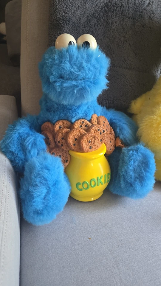 Ideal Sesame Street Story Magic Big Bird Galleta Monstruo Y Libros Y Cintas Lote Foto 4 de 4