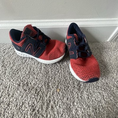 New Balance Kid's Fresh Foam Vero Racer V1 Bungee Running Shoe Toddler Boys Sz 8