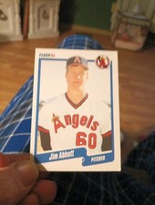 1990 Fleer - Jim Abbott #125