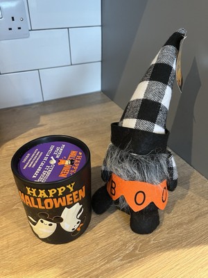 Disney Store Mickey and Minnie Ghosts Halloween Candle Ornament New With Gonk