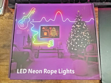 50ft Flexible Neon Rope Light Appremote Control Waterproof Music Game Sync 50ft Flexible Neon Rope Light Appremote Control Waterproof Music Game Sync