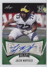 2021 Leaf Draft Green Jalen Mayfield #BA-JM1 Auto 0q37