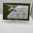 2025 Investment Caster 8.8g .999 Silver Handmade Glock 17.  Serialized