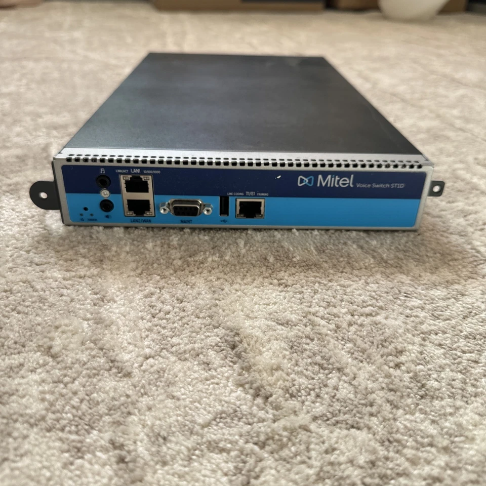 Mitel ShoreTel ST1D IP Phone Switching T1/E1 Voice Switch 600-3001-01 - Image 2 of 4