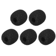 5PCS Foam Mic Cover Headset Microphone Windscreen 17mm Length