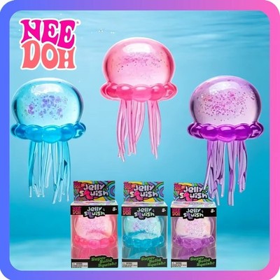 Nee Doh Jellyfish Jelly Squish Stress Toy Fidget Squeeze NeeDoh Trending Special