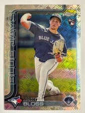 2025 Topps Chrome Logofractor #188 Jake Bloss Refractor Toronto Blue Jays