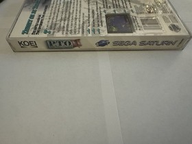 P.T.O. II (Sega Saturn, 1996) CIB Complete W/ Manual - Tested And Working!