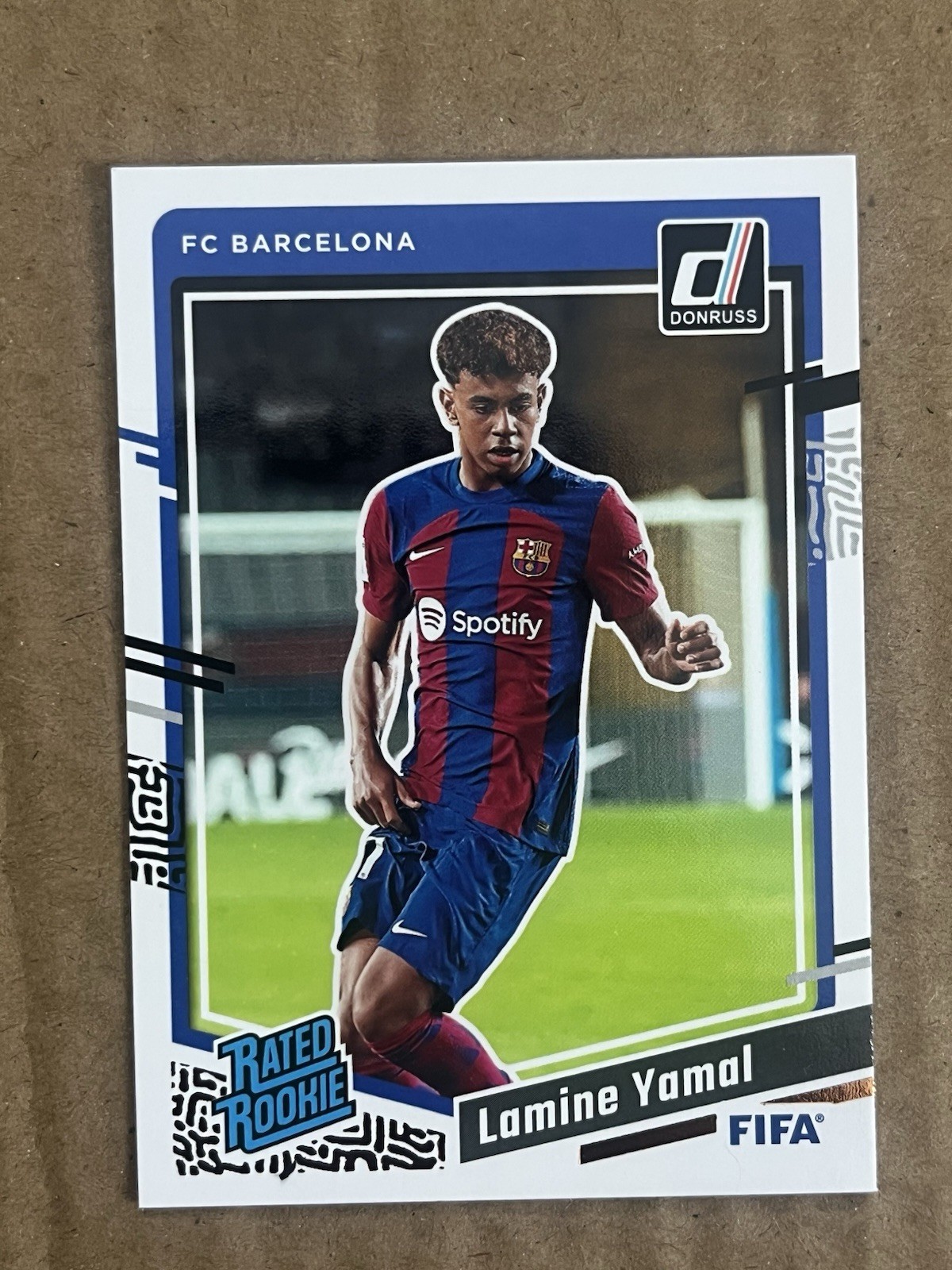 2023-24 Panini Donruss Lamine Yamal Rated Rookie #177 FC Barcelona