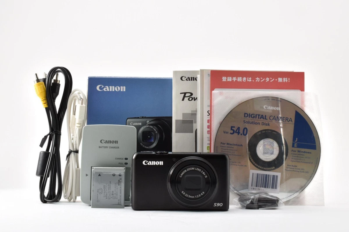 Canon PowerShot S90 Canon PowerShot Digital Cameras for sale | eBay