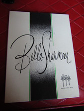 2 Pair BELLE-SHARMEER Vintage SAHARA Seamless Nylon STOCKINGS - 1950's - Size 9